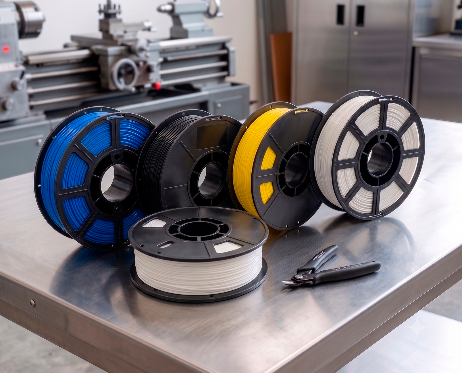 Filamentos técnicos para impressão 3D industrial