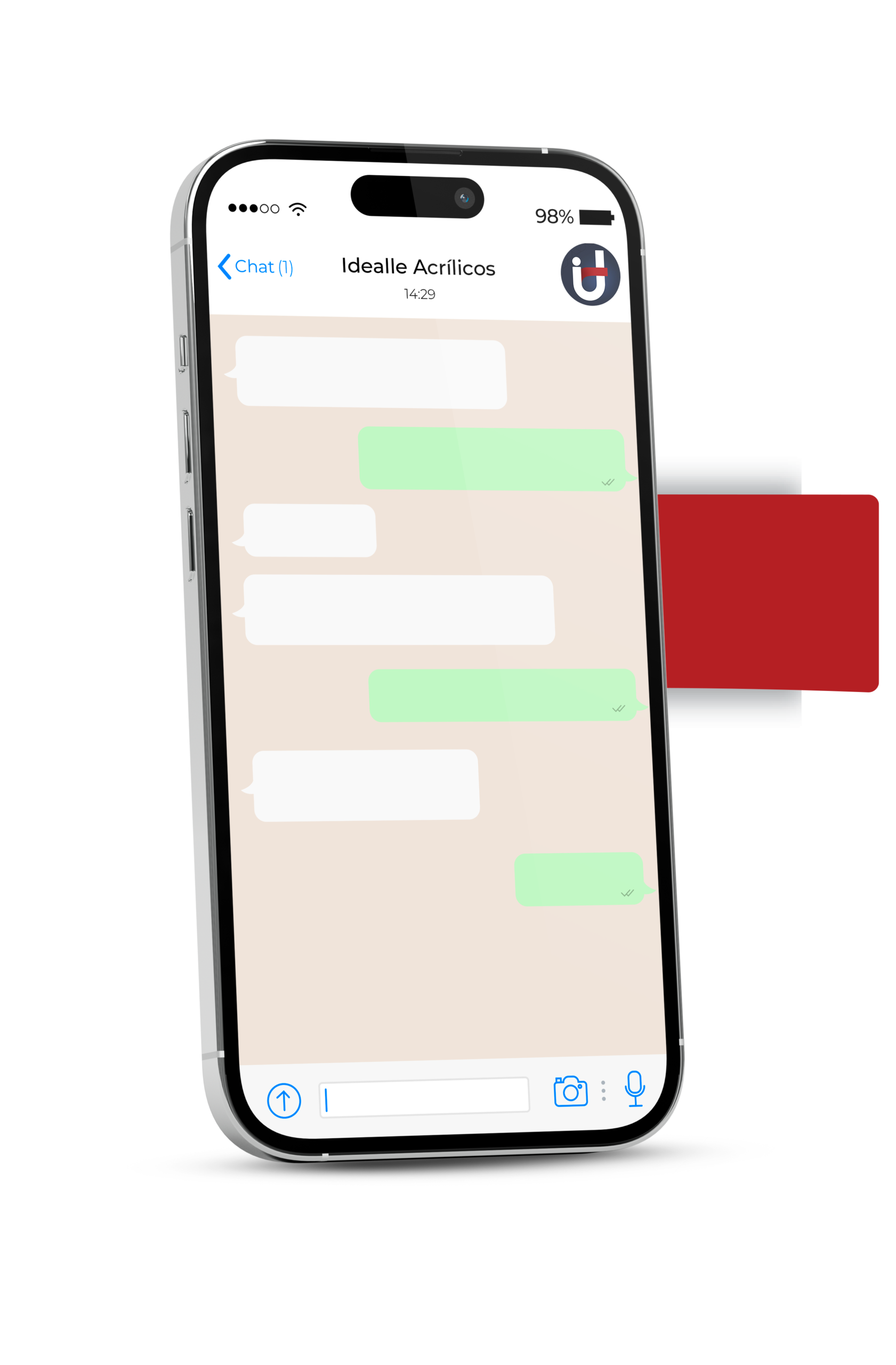 Atendimento Idealle pelo WhatsApp